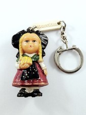 PORTE-CLES - Figurine ALSACIENNE Fromages MARCILLAT - Années 60 Vintage -