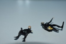 1/72 Heller painted petits soldats plongeurs Calipso commadant Cousteau