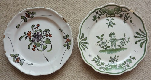 Assiettes anciennes en - 2,