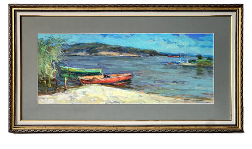 Tableau ancien huile - , original