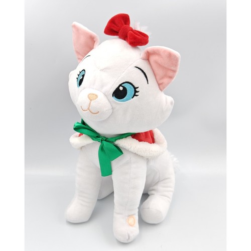 Peluche sonore chat blanc - peluche,