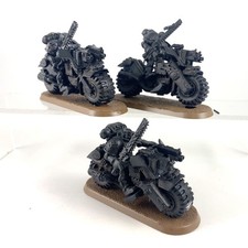 x3 Motos Plastique Warhammer 40K | P-00LKB