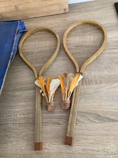 ANCIEN JOUET JEU DE BADMINTON ENFANTS