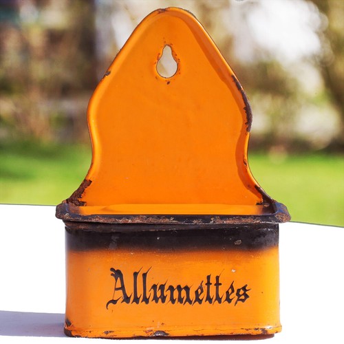 Ancienne boîte allumettes - ancienne, à