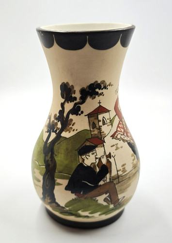 Vase céramique basque gaitaud - vase,
