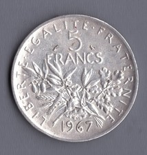 Pièce de 5 Francs SEMEUSE En