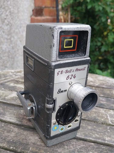 Bell howell 624 camera 8mm - bell,