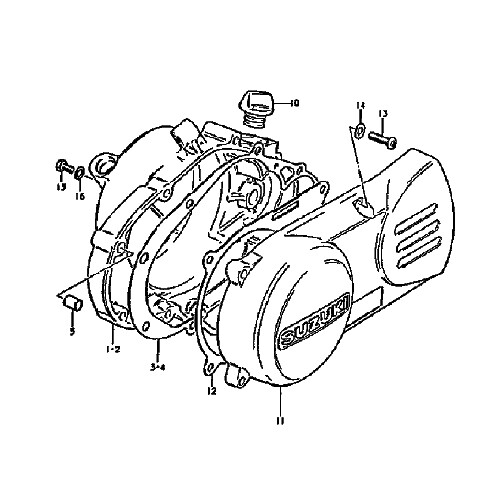 Suzuki 1977 kit vis - suzuki, 80