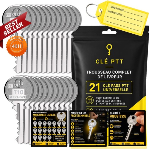 Trousseau clés ptt - clés,