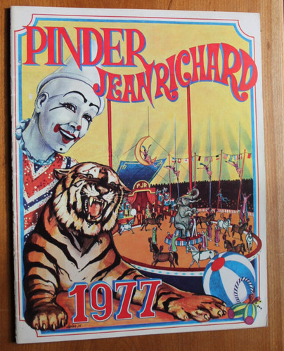 Programme cirque pinder - pinder, jean