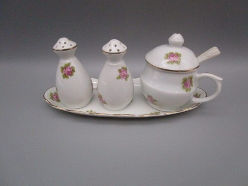 Service condiments ancien en - a,