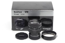 Voigtländer Nokton 1.5/75Mm