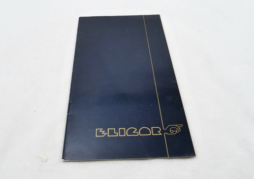 Eligor catalogue voitures - voitures, et