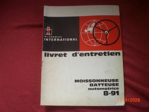 Brochure livret entretien - brochure,