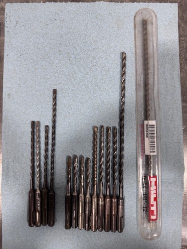 Hilti sds plus bit lot - hilti, sizes
