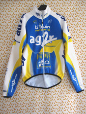 Veste cycliste b'Twin AG2R Hiver Jacket equipe pro Homme Vintage - 3 / M