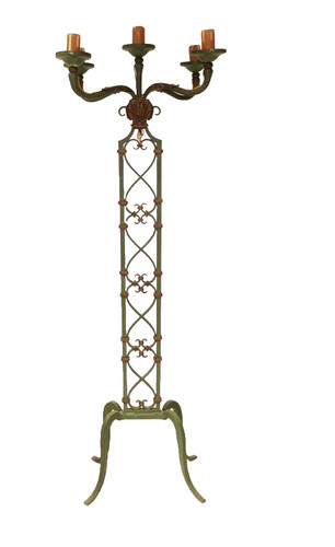 Lampe bougeoir bras sur - à,
