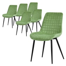 Lot de 6 chaises de salle à
