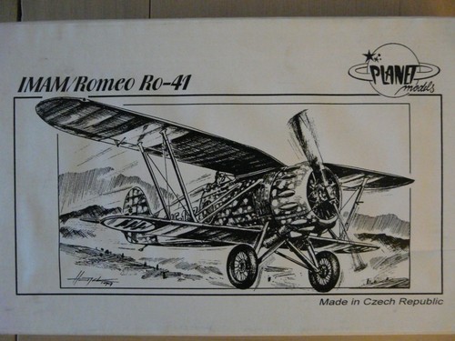 Maquette avion planet - avion, 1/72