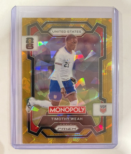Timothy weah 2026 panini prizm - timothy,