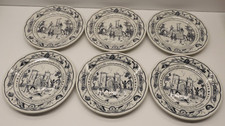 *6 ASSIETTES A DESSERT PORCELAINE PYROC MICRO ONDES LE ROY LOUIS XVI BASTILLE  D