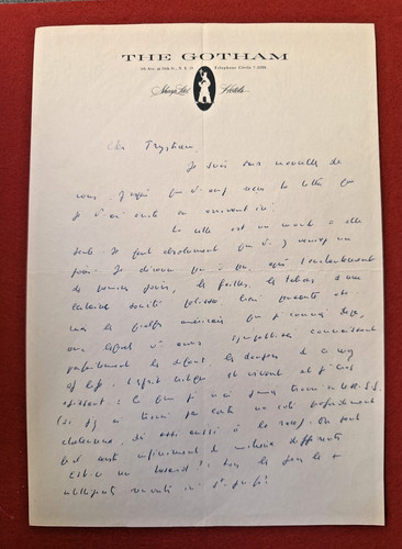 Fz13 lettre autographe - fz13-lettre, signÉe