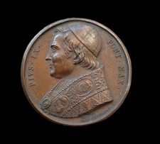 VATICAN , Medaille , Pie IX