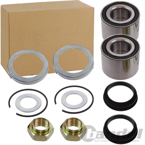 Kit roulement roue - 2x,