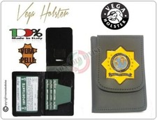 Portefeuille Porte-documents avec plaque INTERPOL Vega Holster Italie 1WD83
