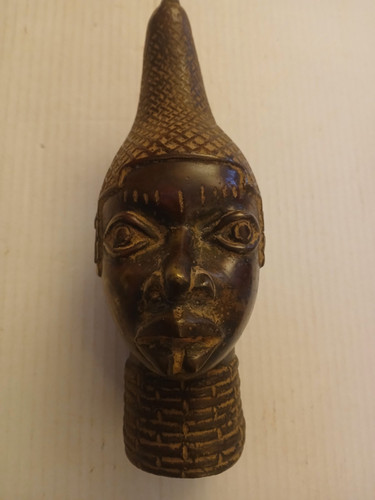Tête buste reine ife avec - reine, d'ife