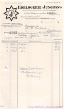 HORLOGERIE JUNGHANS A PARIS - M. BONTEMPS A PARTHENAY