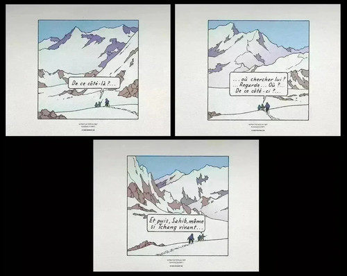 Hergé tintin tibet 3 - :, tibet,