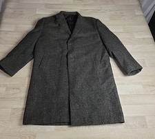 Manteau long vintage laine –