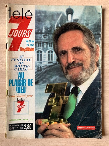Télé jours 02 1978 - télé,