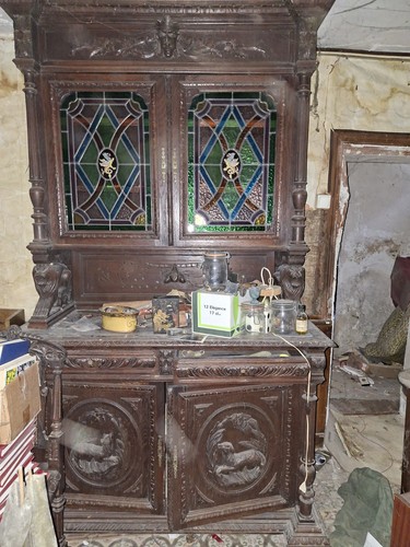 Buffet haut bois - en, marron