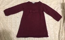 ADORABLE PETITE ROBE JACADI BORDEAUX T.23 MOIS/2 ANS TBE