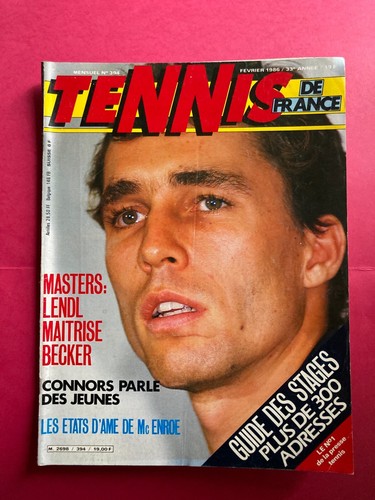 Tennis france 394 lendl - de, n°394