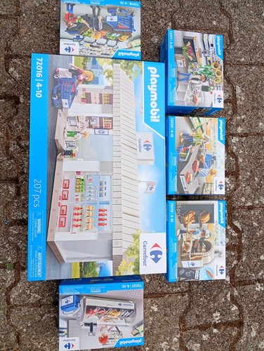 Playmobil carrefour boîte - playmobil,