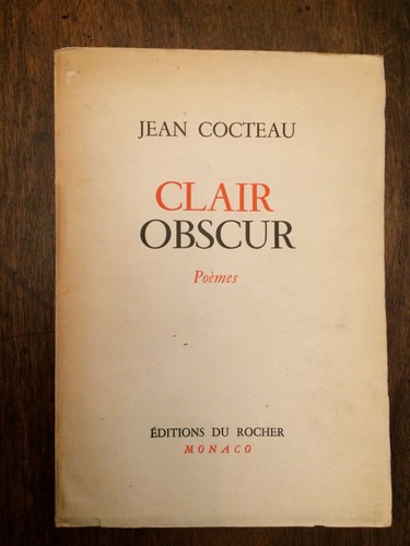 Jean cocteau clair obscur - cocteau.,