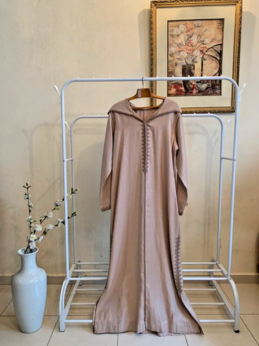 Robe longue capuche style - robe, à