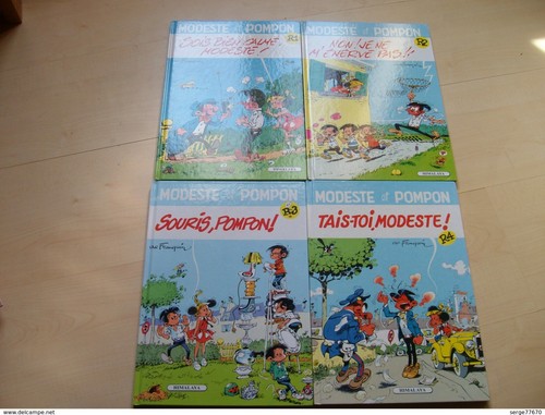 Franquin modeste pompon - franquin,
