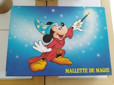 Vintage malette de Magie Mickey 75 tours Disney Nestlé magic fantasia