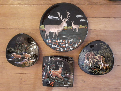 Ensemble grand plat - , et