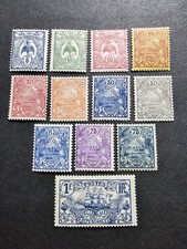 TIMBRE FRANCE COLONIE NOUVELLE CALÉDONIE N°114/125 NEUF ** LUXE MNH 1922