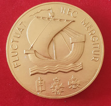 MEDAILLE DE TABLE - VILLE DE