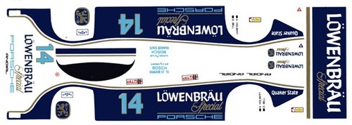 Lowenbrau porsche 962 - #14,