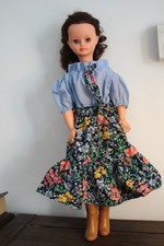 Ancienne poupée mannequin Cathy de Bella Brune