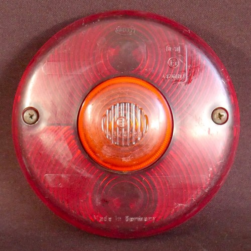 Cabochon rond feu - de,