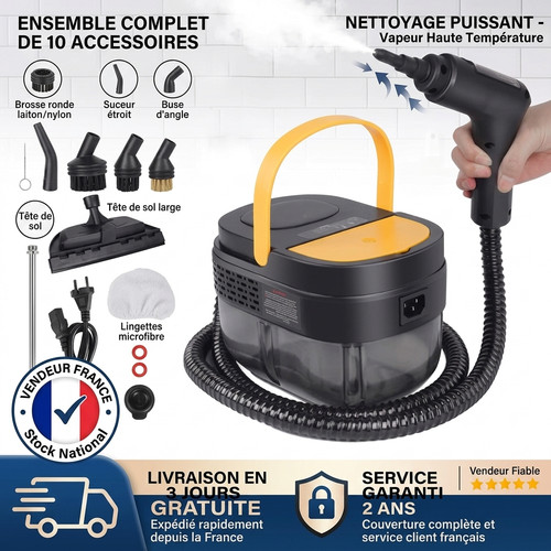 Nettoyeur vapeur 2500w - vapeur, bar