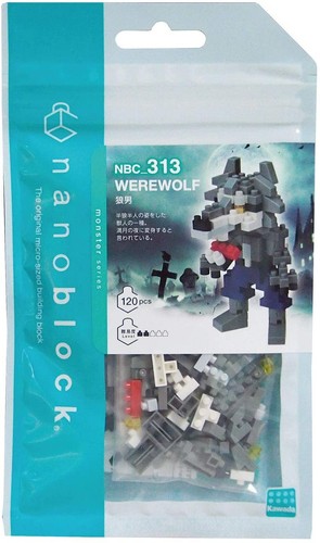 Nanoblock loup garou - nanoblock, le